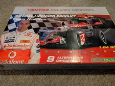 Lewis Hamilton Vodafone McLaren Mercedes Micro Scalextric 1:64 Scale, 9 Circuits