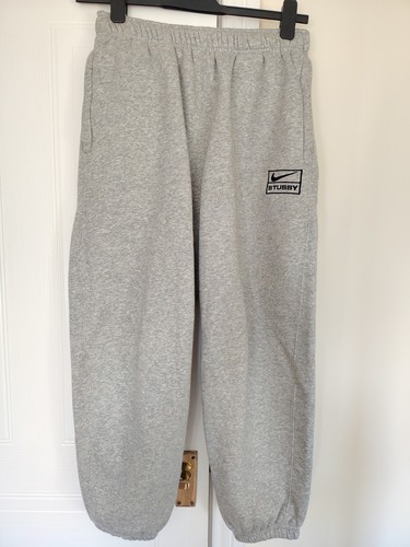 Nike stussy grey joggers - stussy,