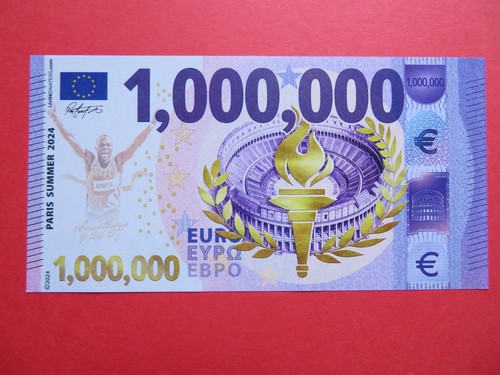 One million pounds - one, euro