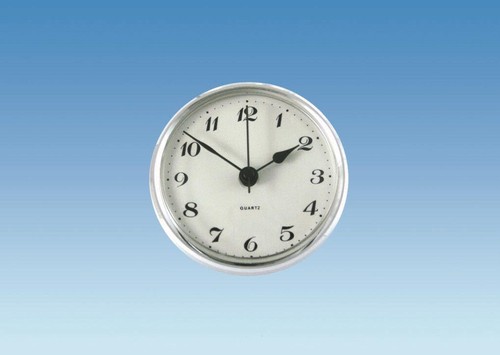 Caravan 72mm round clock - caravan,