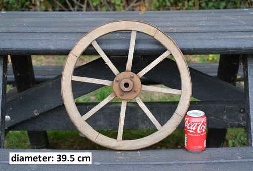Vintage old wooden cart - , wagon