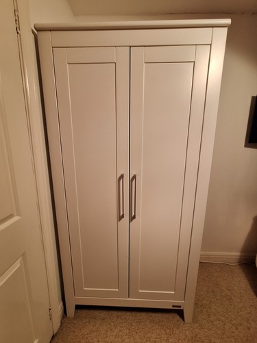 Quality white double - , wardrobe