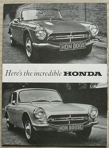 Honda s800 roadster coupe - honda,