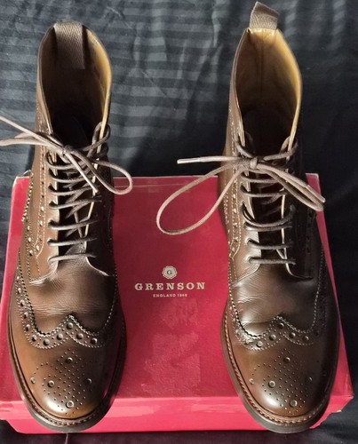 Grenson fred boots brown - boots,