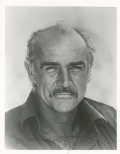 Sean Connery-Signed Vintage