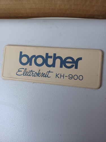 Brother electroknitt kh900 - brother,