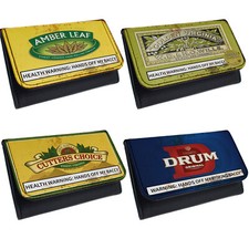 Personalised Tobacco Pouch Vintage Rolling Baccy Retro Smoking Christmas Gift