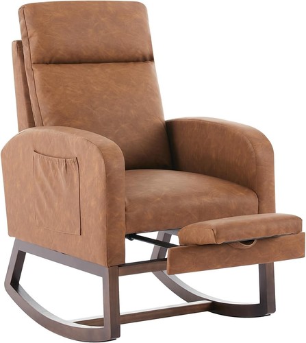 Rocking chair with - with, foot