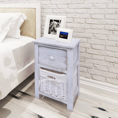 Bedside cabinet white - bedside,