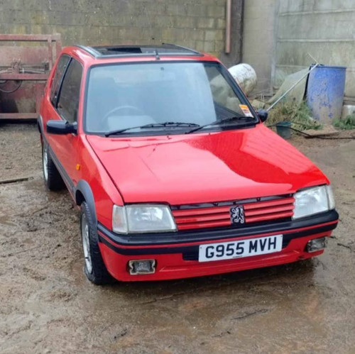 Peugeot 205 gti same owner - peugeot,