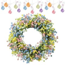 Easter wreath flower holiday - easter,