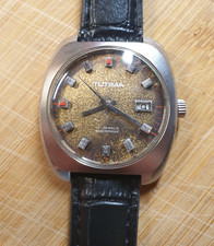Tutima Vintage Watch Men's Watch Mechanical Manual Winding 17 Jewels