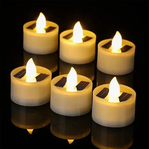 Solar power led candles - 2/4/6x,