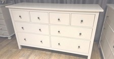 IKEA Hemnes Chest of 8 Drawers, White Gloss