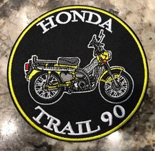 Yellow Honda Trail 90 Cloth