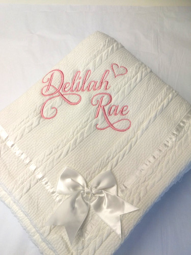 Personalised baby blanket - ,