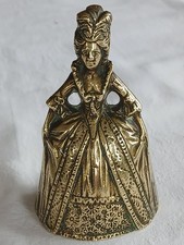Rare Vintage Brass LADY BELL