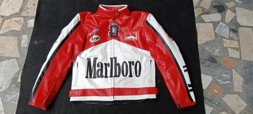 Marlboro red motorcyle racing - motorcyle,