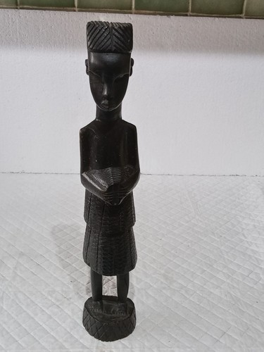 Hand carved wooden ebony - carved,