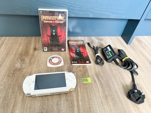 Sony psp 1003 white console - sony, psp-1003