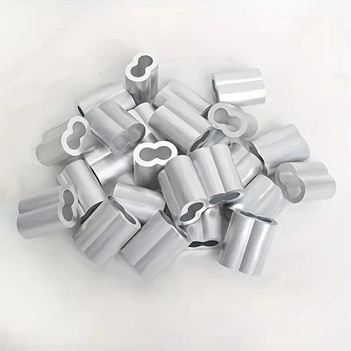 Aluminium swage crimps - crimps, sleeves