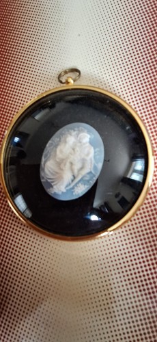 Boy and girl cameo - "boy, in