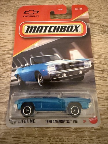Matchbox 1969 camaro 396 - matchbox, ss