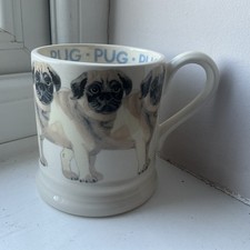 Emma Bridgewater Pug Dog Half