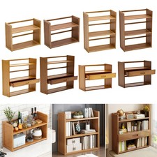 Small Wood Cabinet Bookcase Bookshelf Shelving Display Unit Rack Storage Shelves