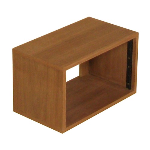 Sapele rack cabinet - 6u, 19"
