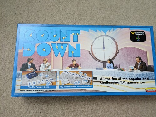 Vintage countdown board game - vintage,