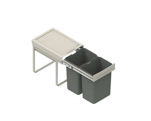 Recycle bin pull out kitchen - out,