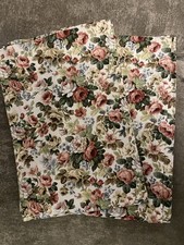 'Sundour' Floral Pair Vintage