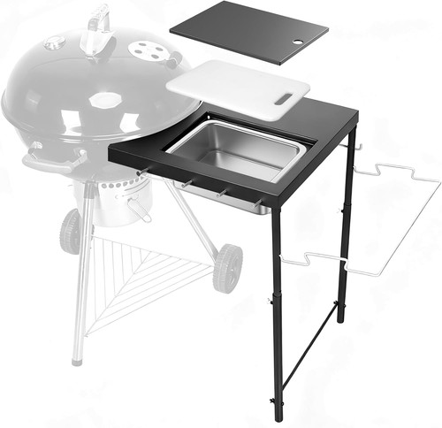 Upgraded grill table for weber - grill,