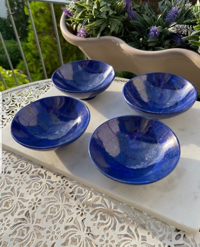 Handmade lapis lazuli bowl - handmade,