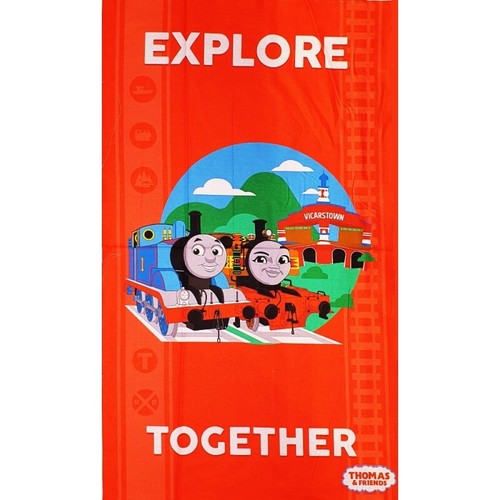 100 cotton fabric - thomas, the