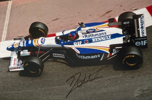 Jacques villeneuve hand - villeneuve, signed