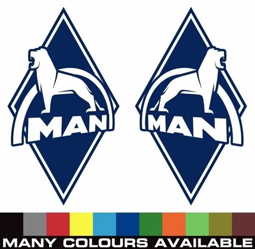Lion truck decals stickers - truck,