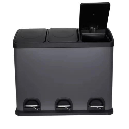 Pedal bin 3x15l triple - 3x15l,