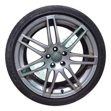 GENUINE AUDI A4 S4 RS4 B8 19" S LINE LE MANS SILVER ALLOY WHEEL RIM