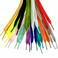 39“ 49”  Flat Velvet Ribbon Shoelaces Shoe Laces f. Sneaker Sport Dance Shoes