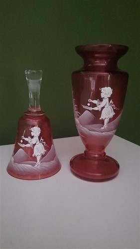 Vintage mary gregory style - mary,