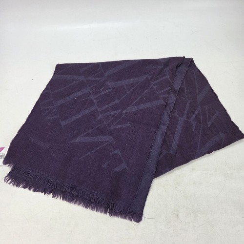 Valentino purple wool scarf - valentino,