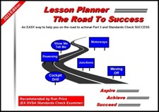 ADI Part 3 Driving Instructor ORDIT LESSON PLANS BOOK + Audio & Data USB Stick