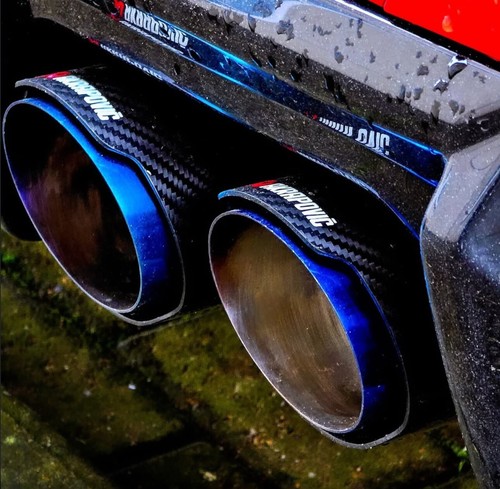 Carbon fibre akrapovic - carbon,