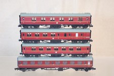 GRAHAM FARISH N GAUGE 4 x BR MAROON MK1 1st 2nd 3rd CLASS & BRAKE COACH om