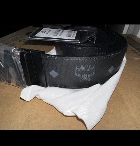 Mcm belt black - mcm,
