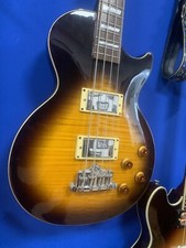 Epiphone Les Paul Bass - Flamed Sunburst Top - Super Rare! 