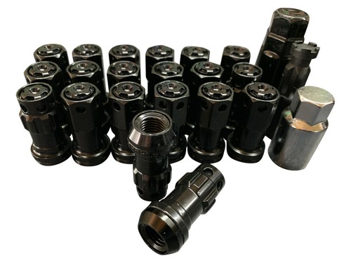 Black lug nuts - 20, toyota