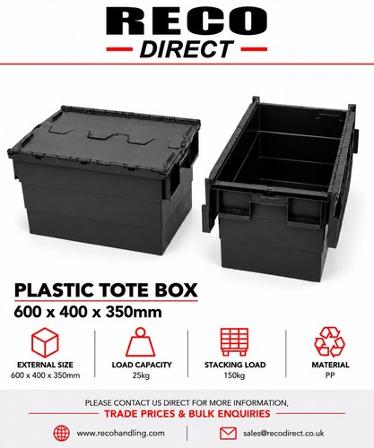 Large used tote box - 5, x